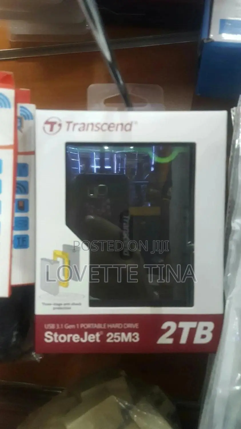 Transcend External Hard Drive 2tb