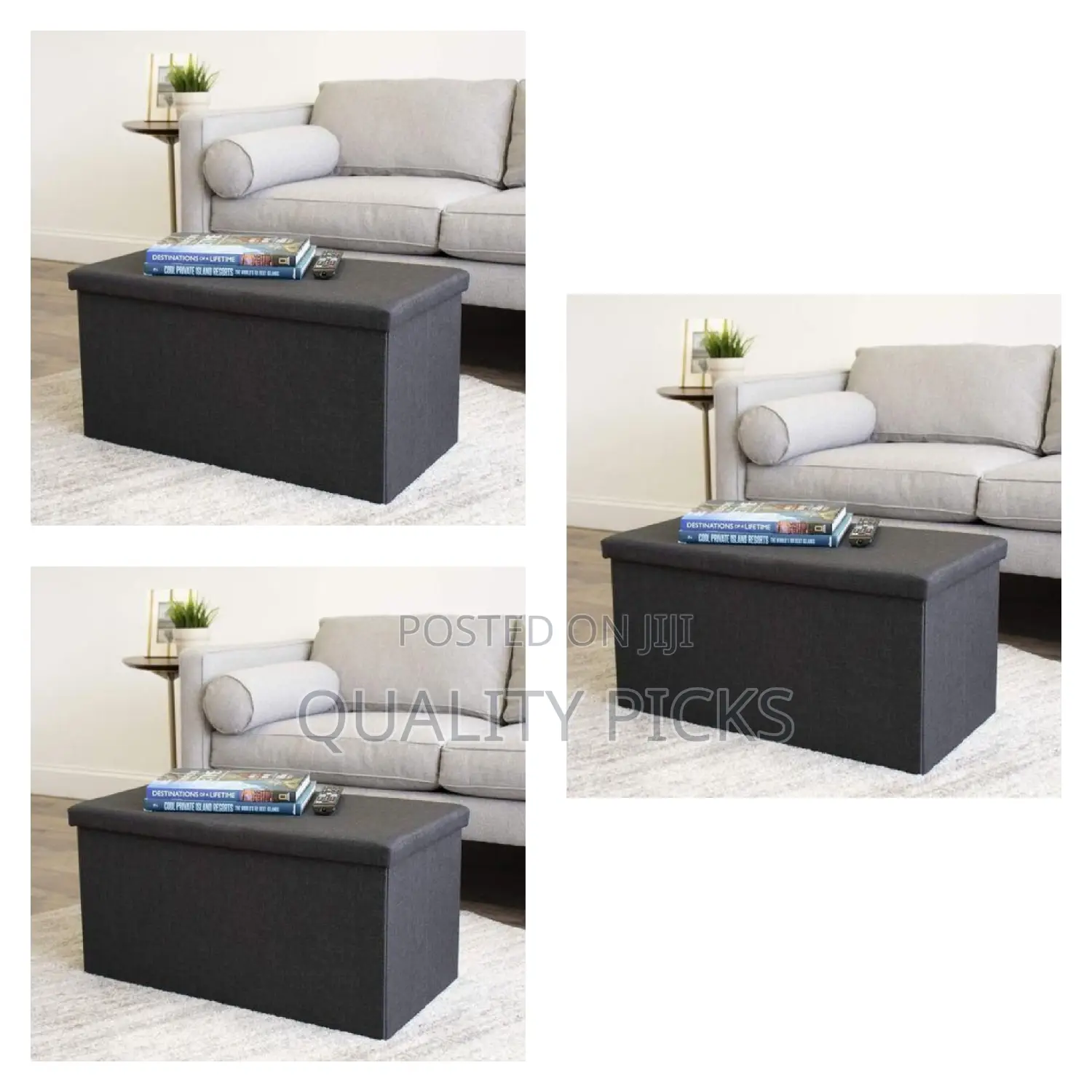 Collapsible Storage Foot Stool