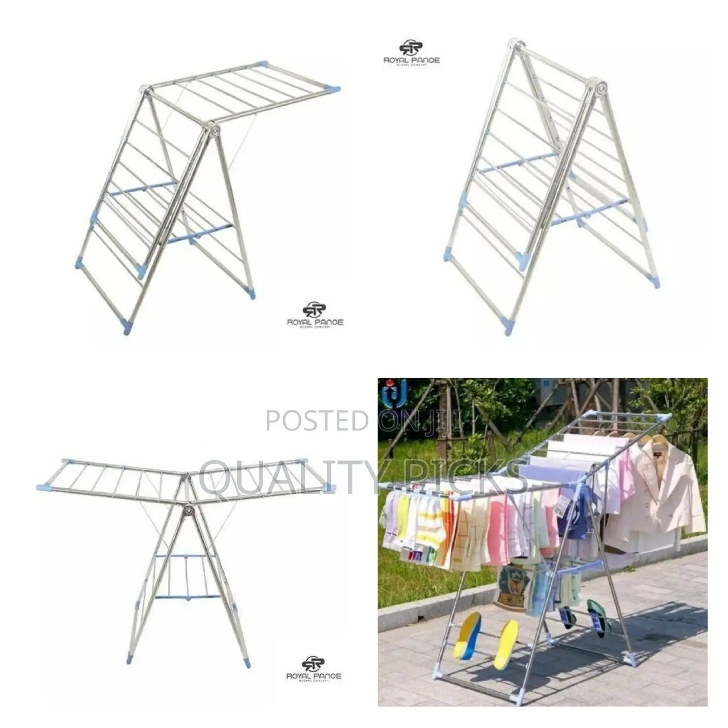 Metallic Cloth Drying Rack