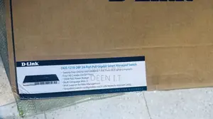D-Link 24-Port Gigabit Smart Managed Poe Switch (Dgs-1210-28p)