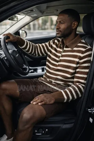 Small Striped Zipped Sweaters