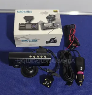 Dash Cam (Front, Rear Inside Cameras + Memory Card Support) –