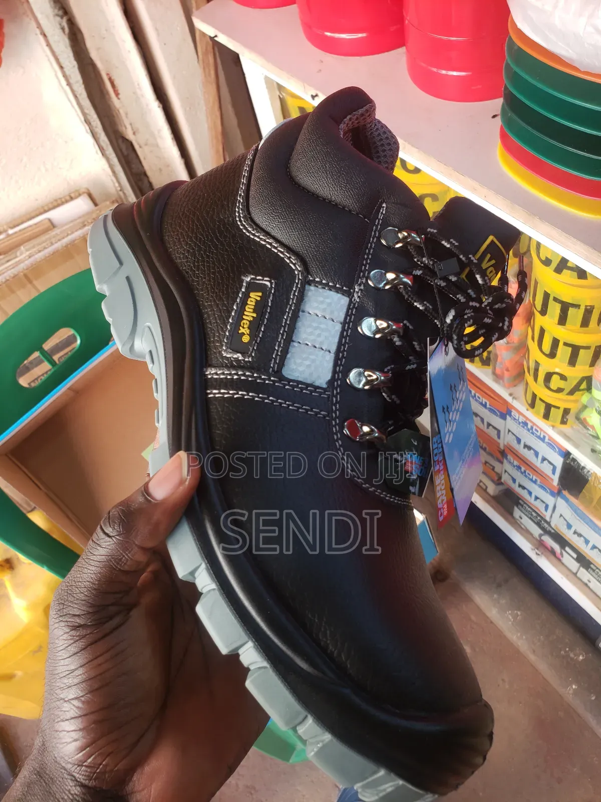 Vaulted Safety Boot