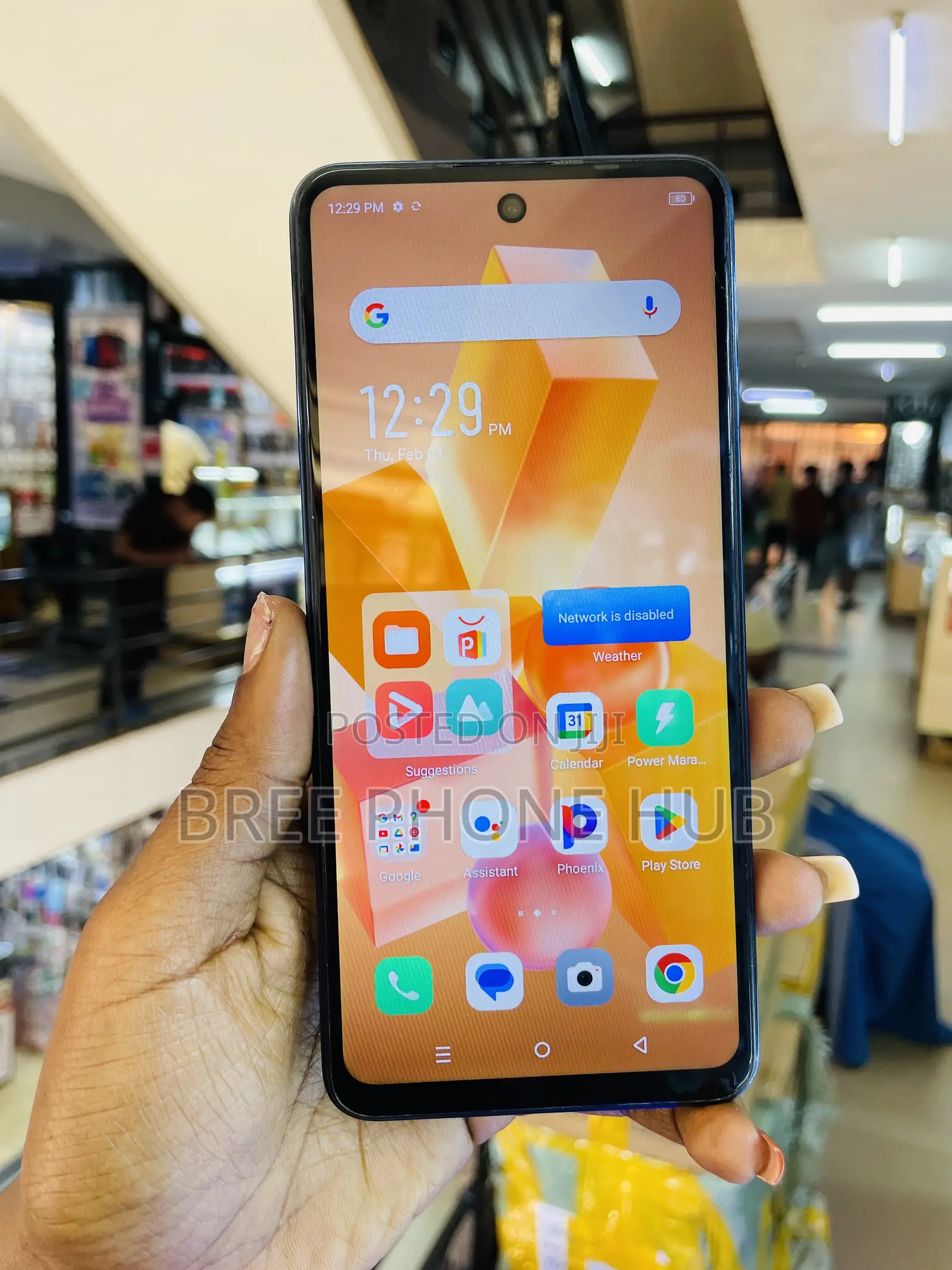 Infinix Hot 40 Pro 256 GB Black