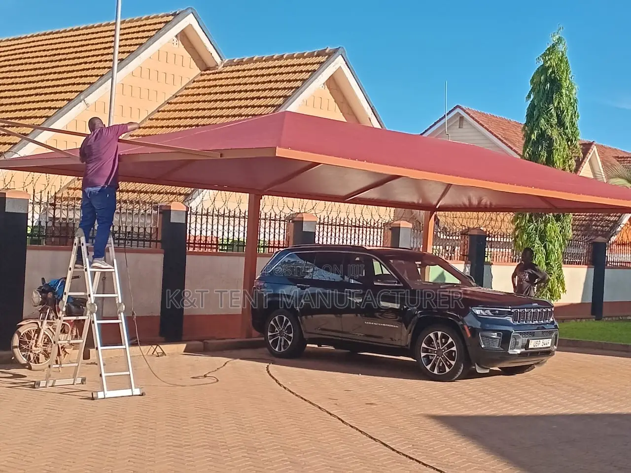 Car Shade for Three Cars