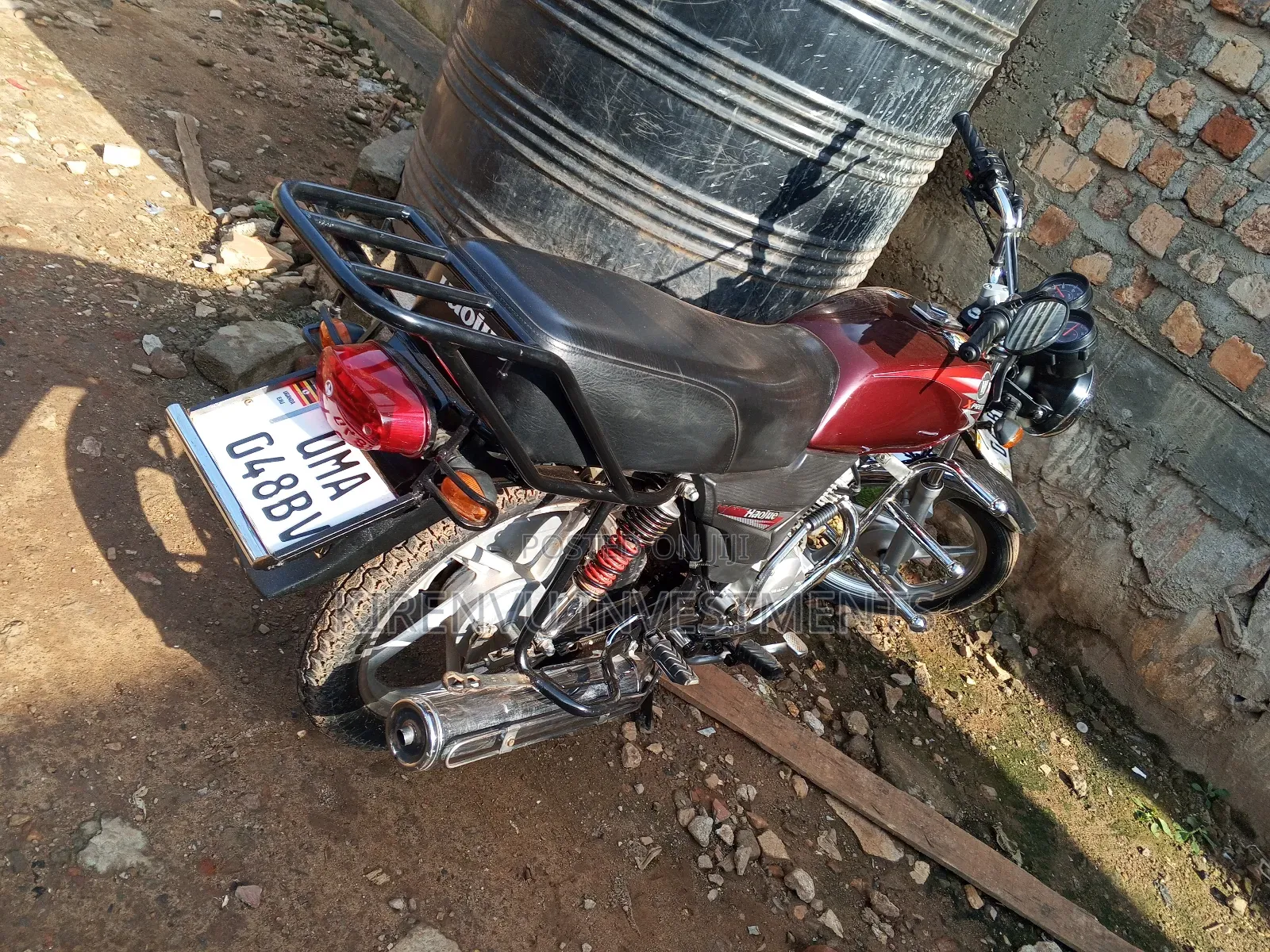 Haojue DK125 2021 Red