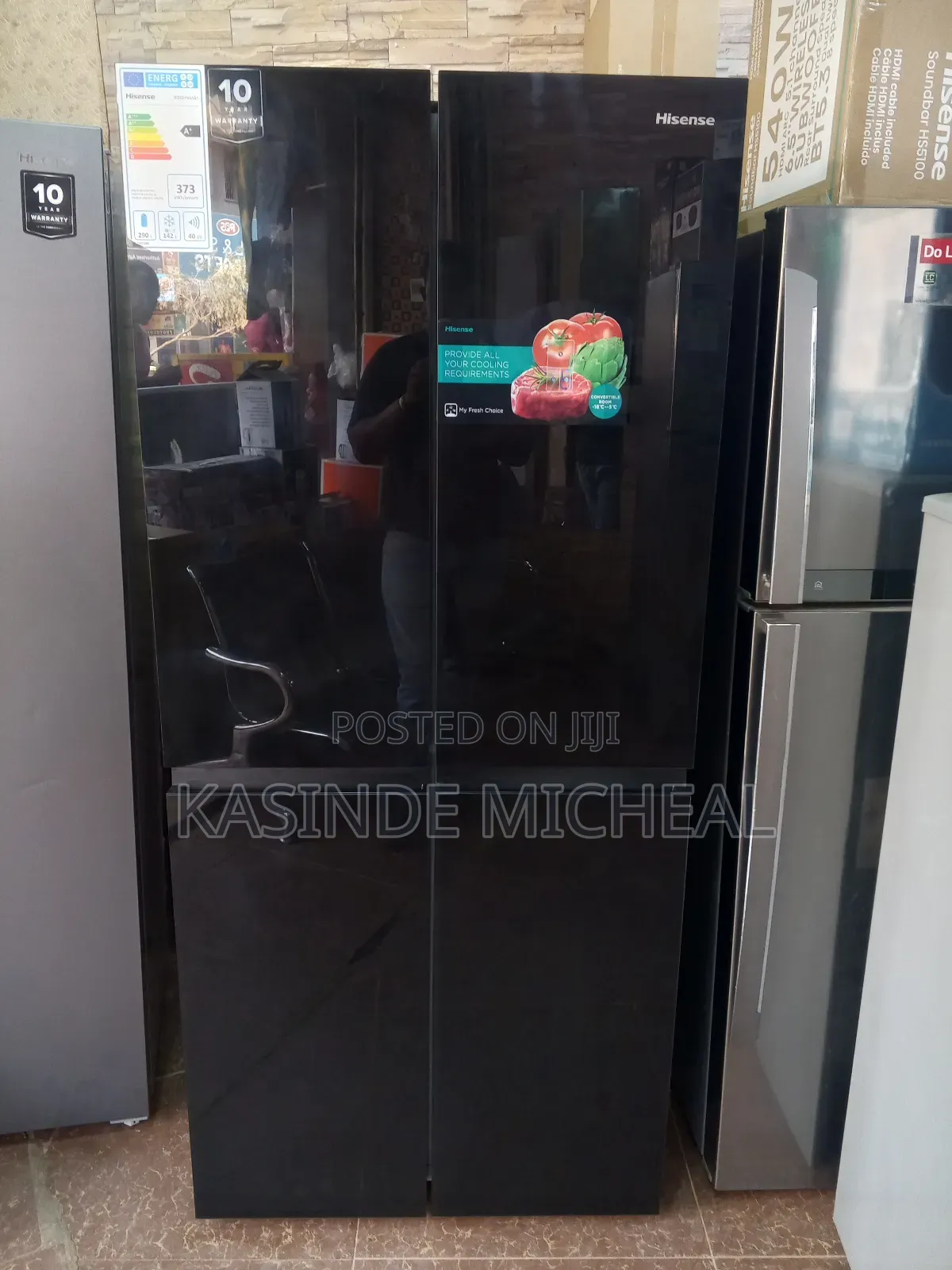 4door 570 Litres Hisence Refrigerator