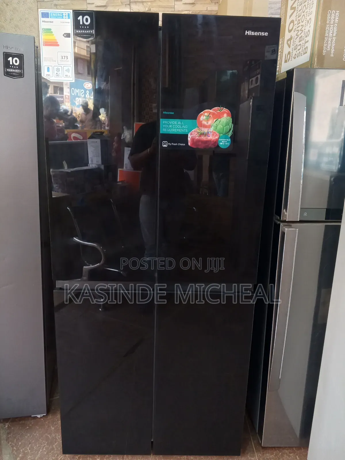 4door 570 Litres Hisence Refrigerator
