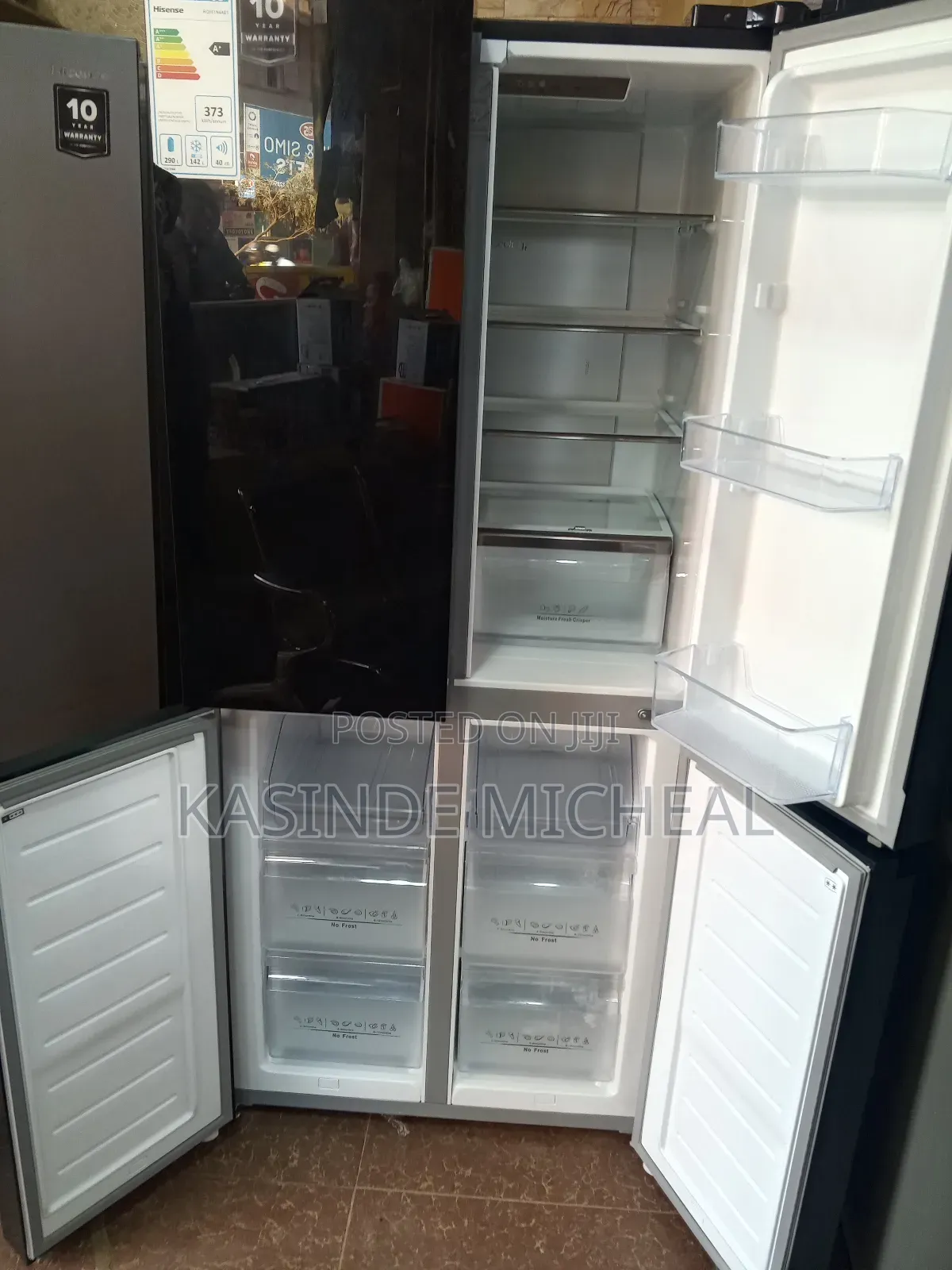 4door 570 Litres Hisence Refrigerator