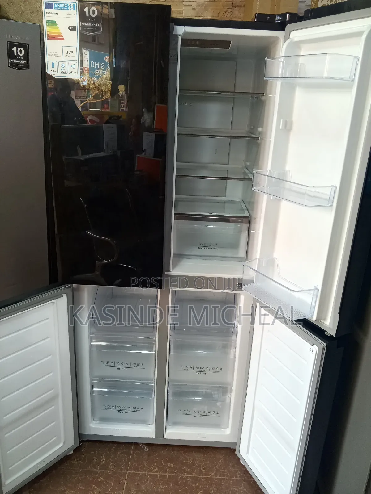 4door 570 Litres Hisence Refrigerator