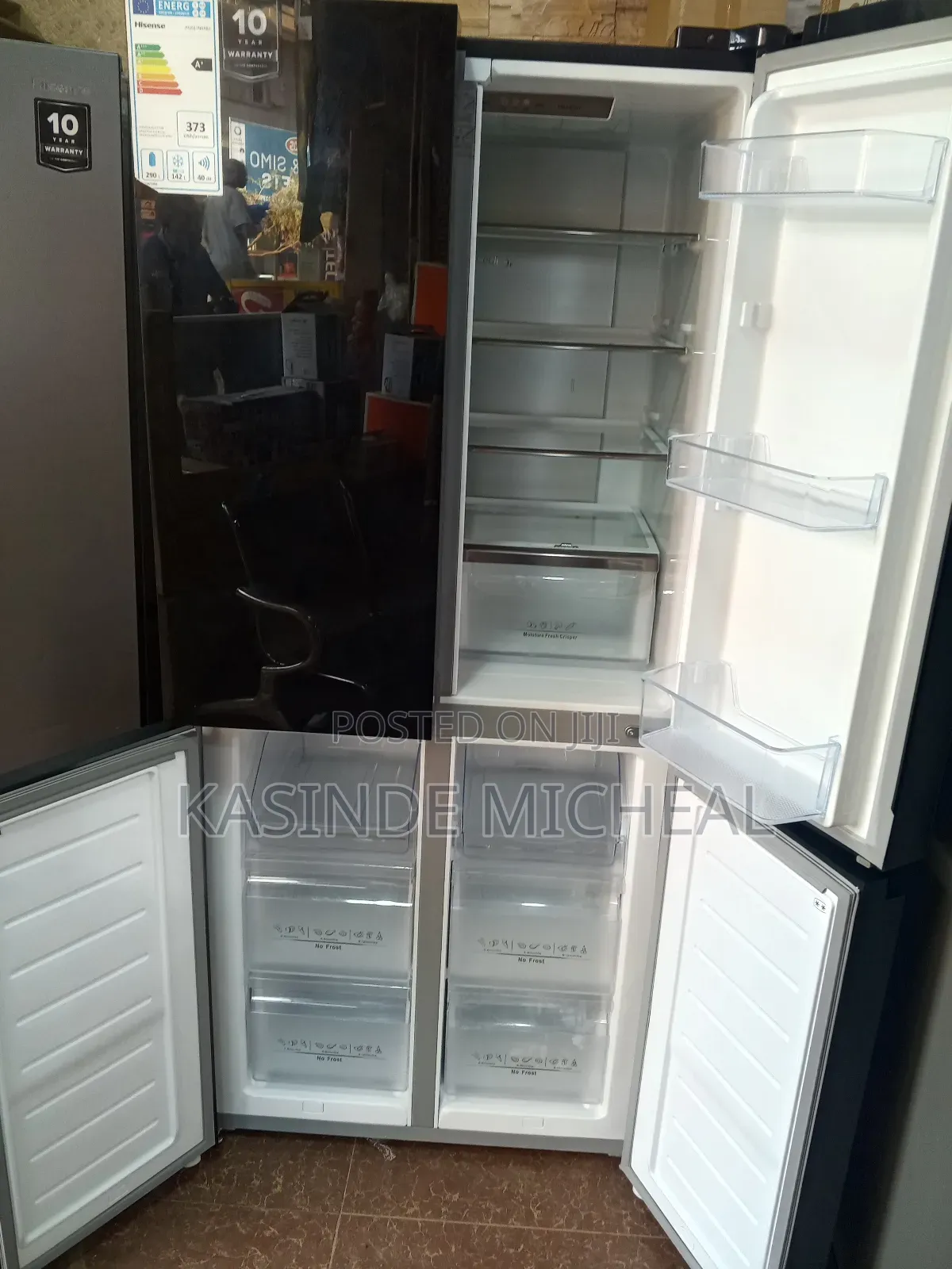 4door 570 Litres Hisence Refrigerator