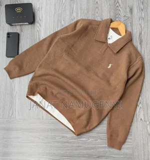Plain Colored Zipped Sweaters Available