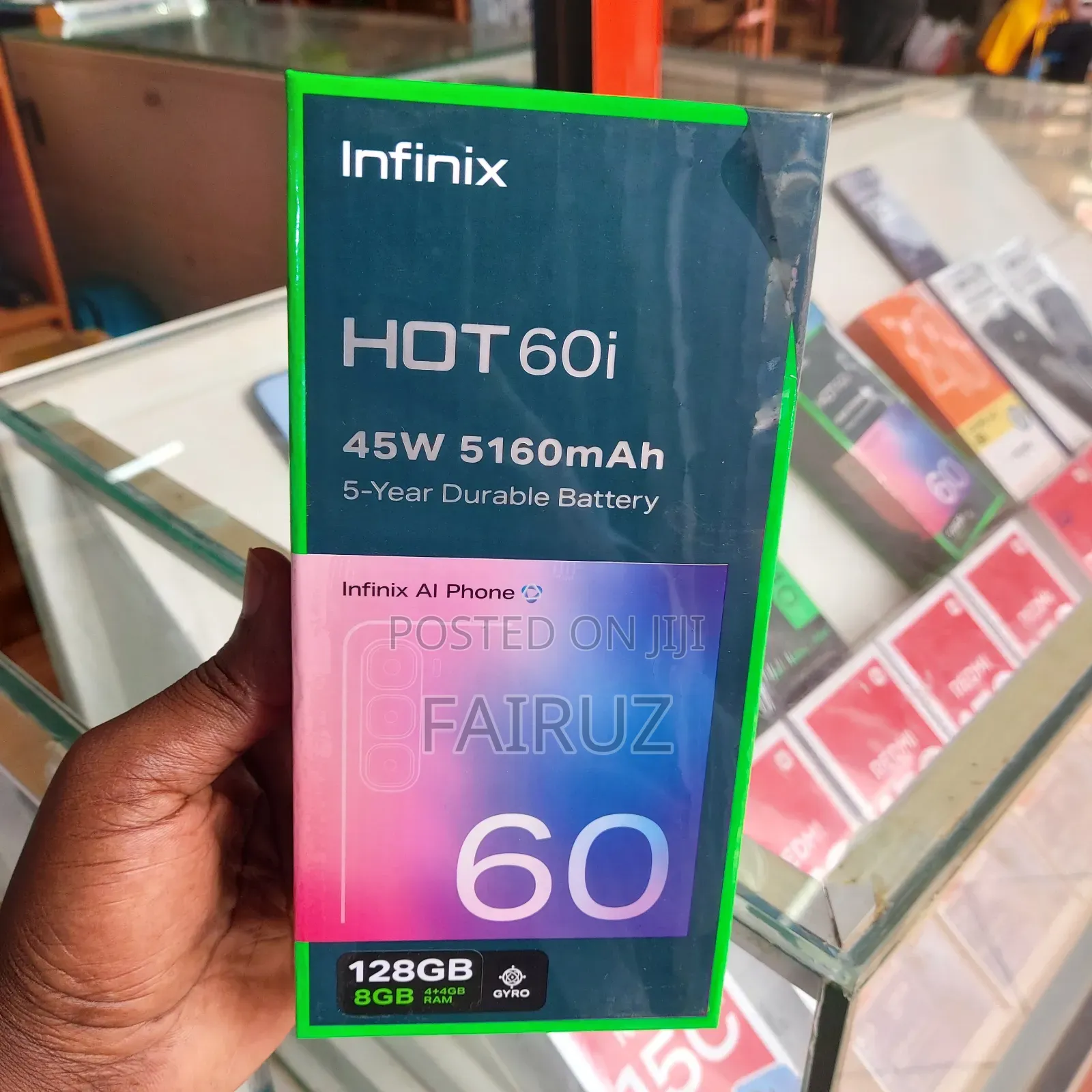 New Infinix Hot 60i 128 GB