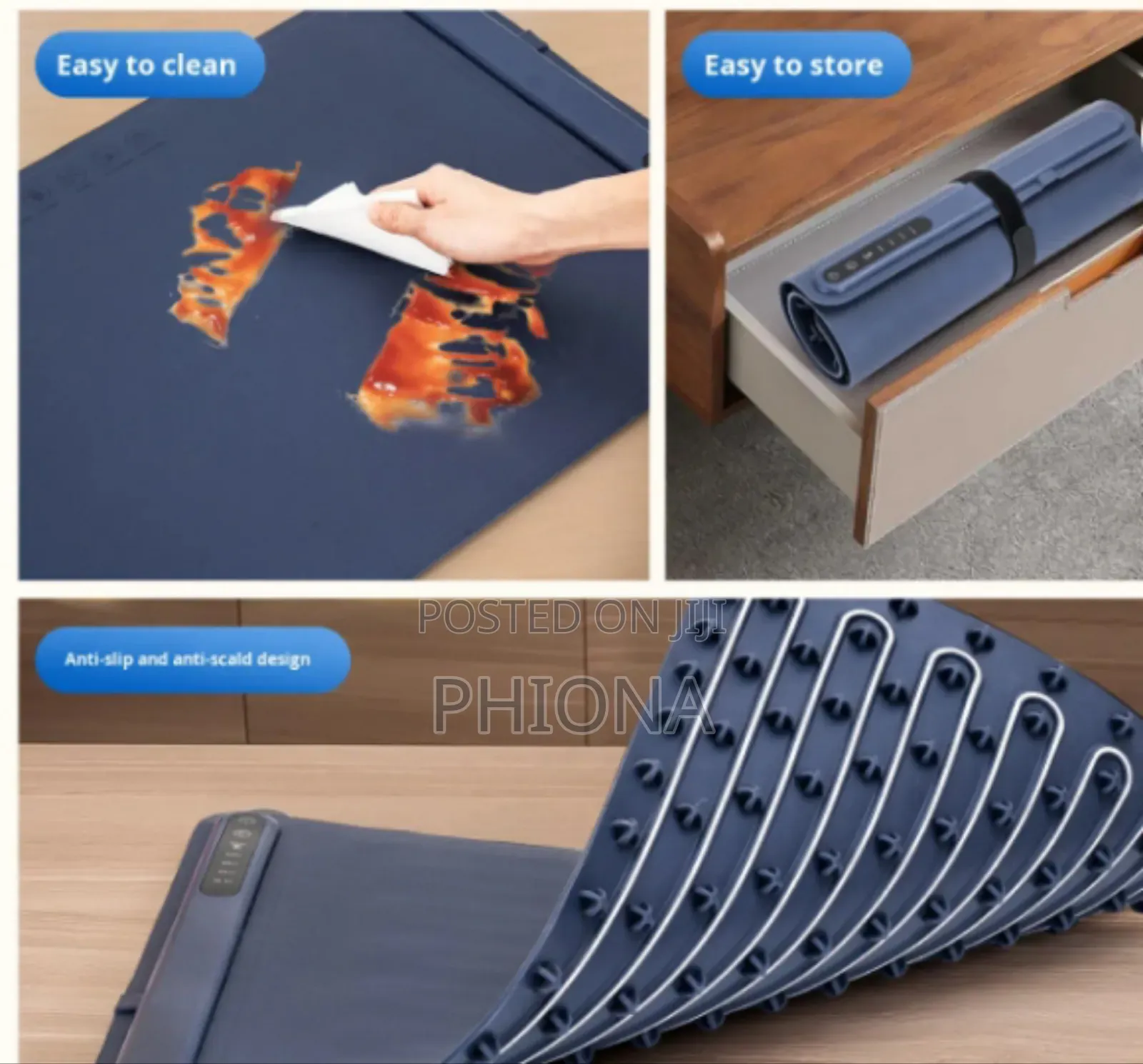 Rollable Heating Silcon Mat