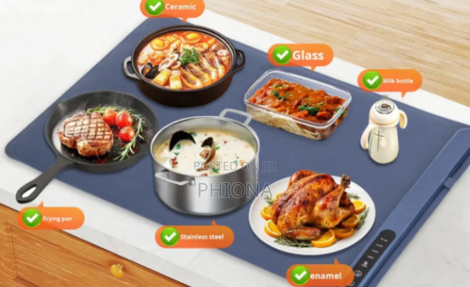Rollable Heating Silcon Mat