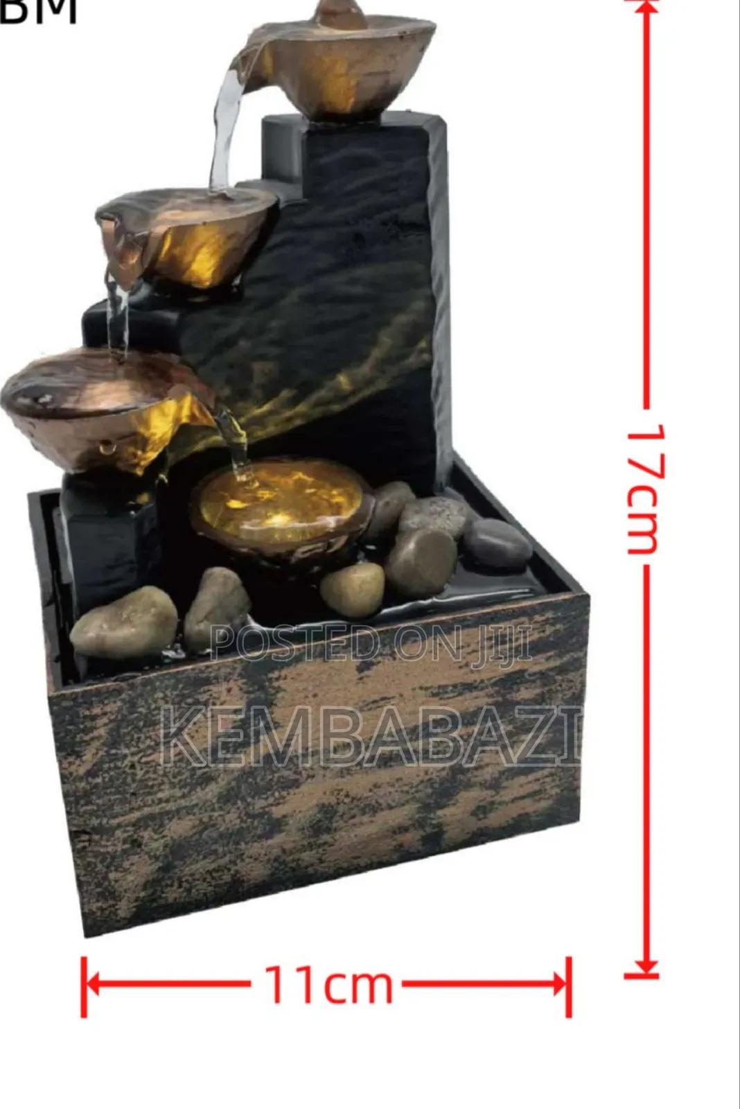 4-tier Tabletop Waterfall Fountain