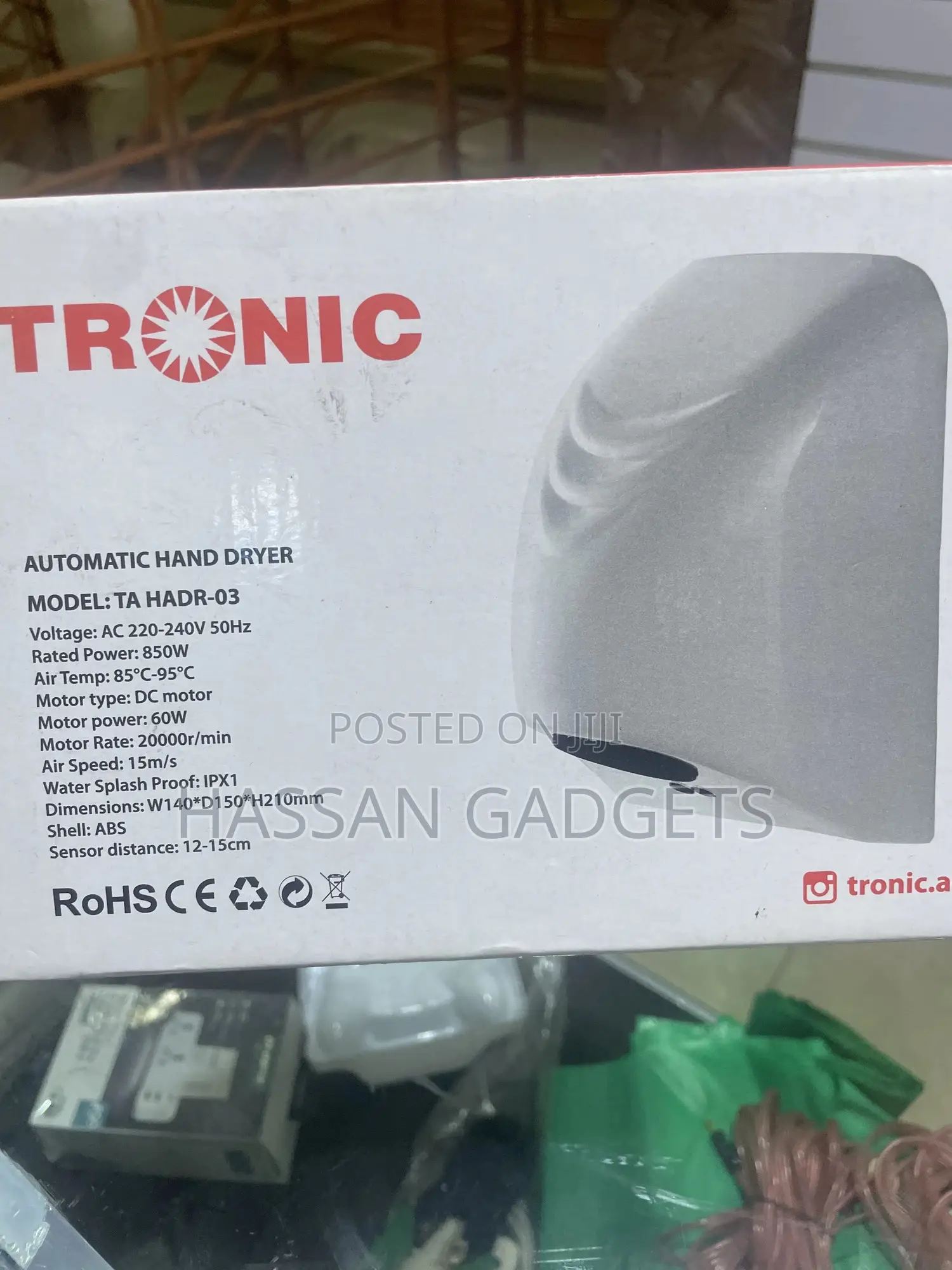 Automatic Hand Dryer Ta Hadr 03 Tronic