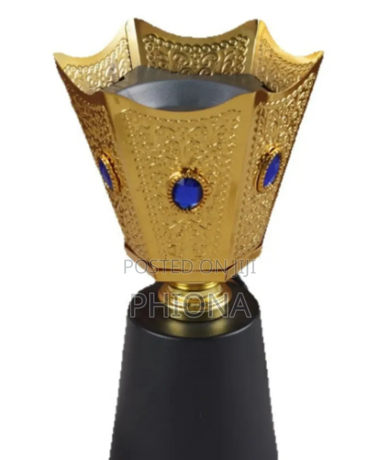 Four Corner Golden Iron Incense Burner