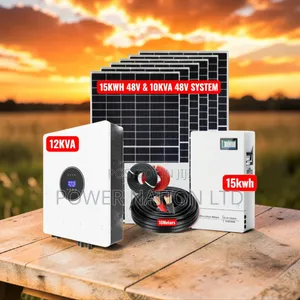 15kwh Lithium Solar System Full Kit(15kwh 300ah48v 12kva 48v Hybrid)