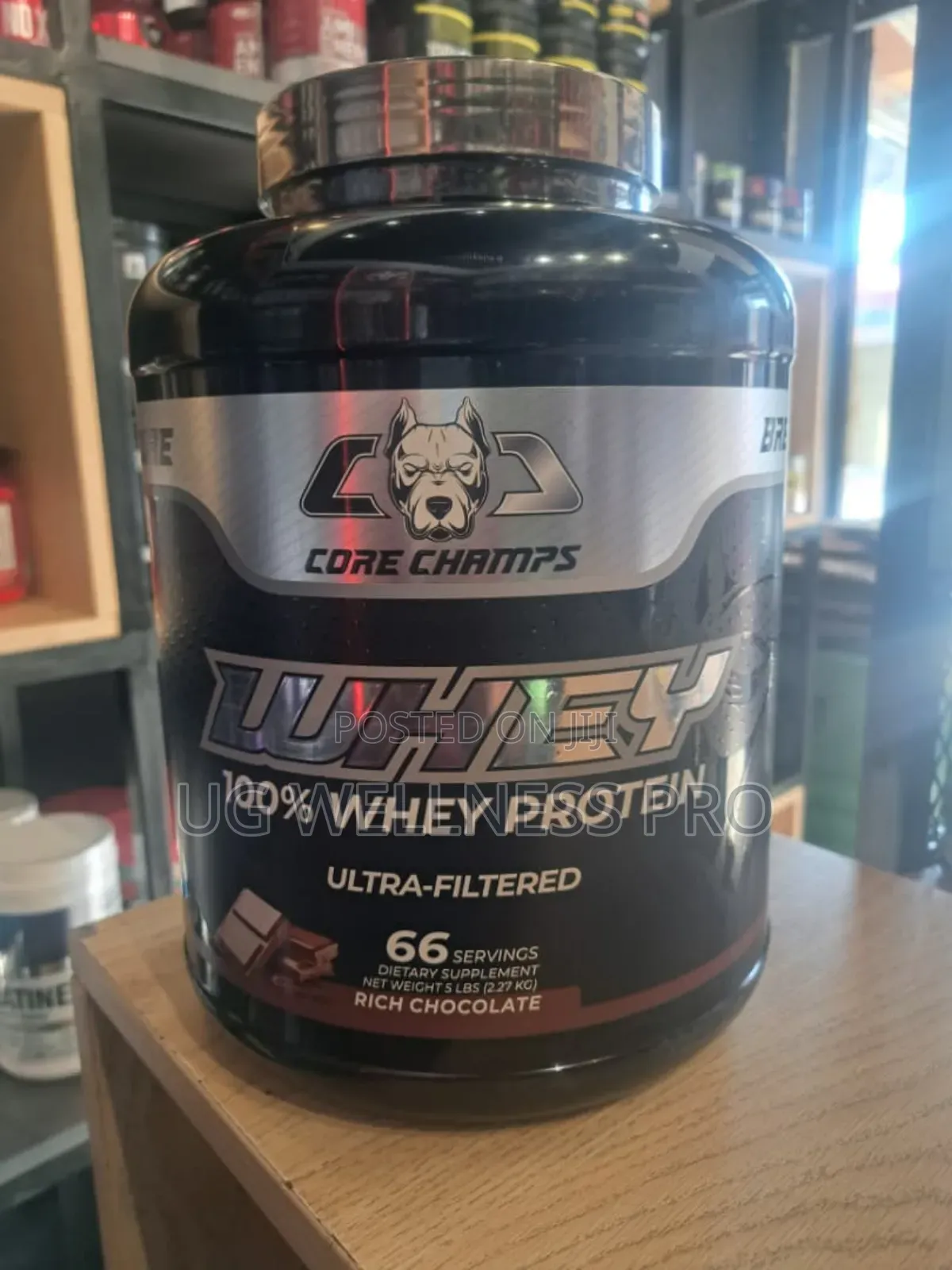 Core Champs Whey 25g Pure Protein, Zero Bloat Ultra-Filtered Choco 66s