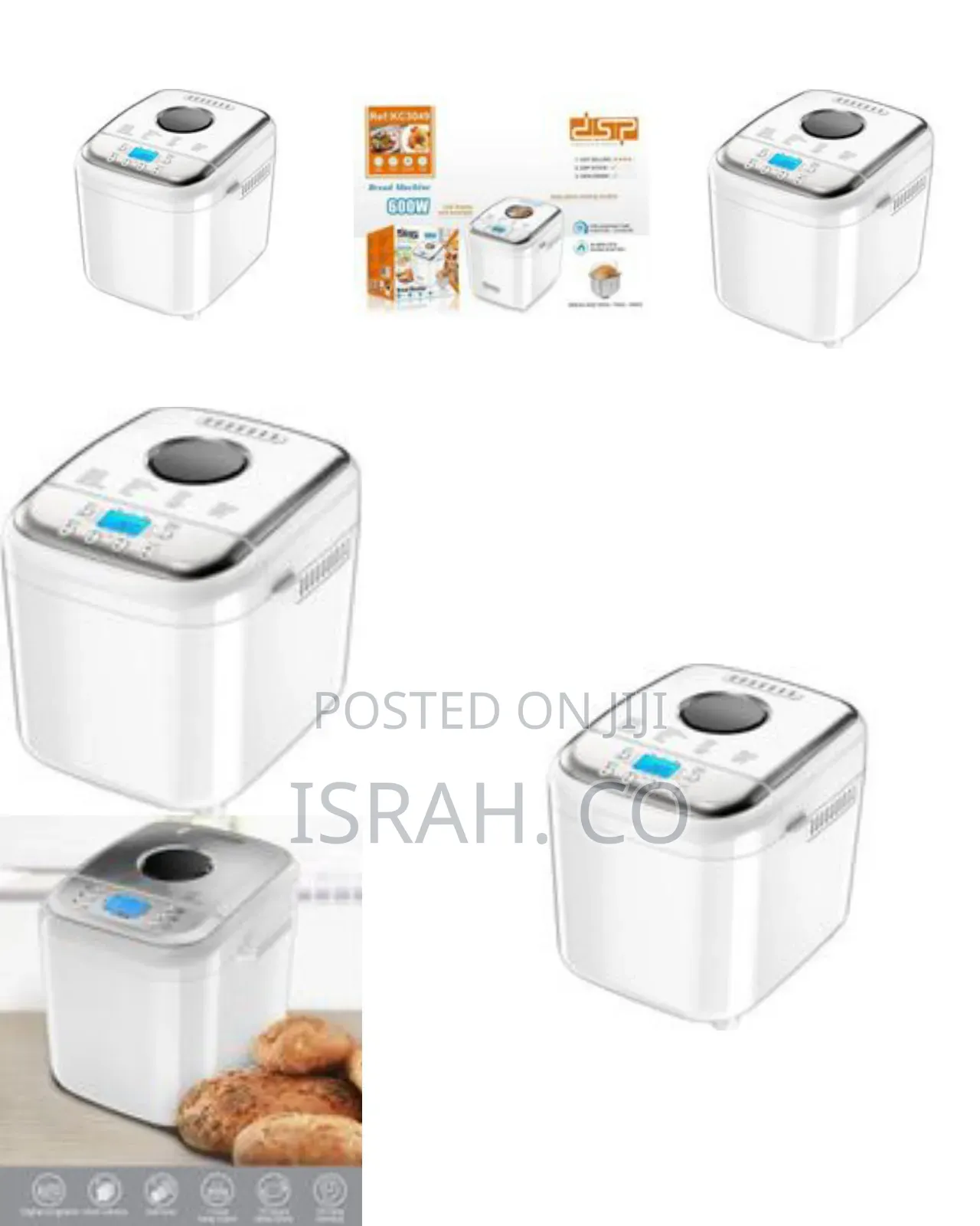 DSP Automatic Digital Bread Maker With Multiple Settings