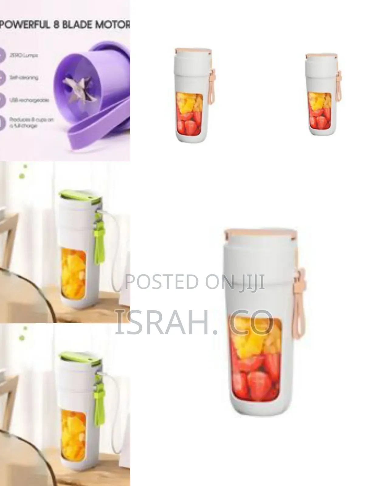 Portable Electric Usb-Rechargeable Blender