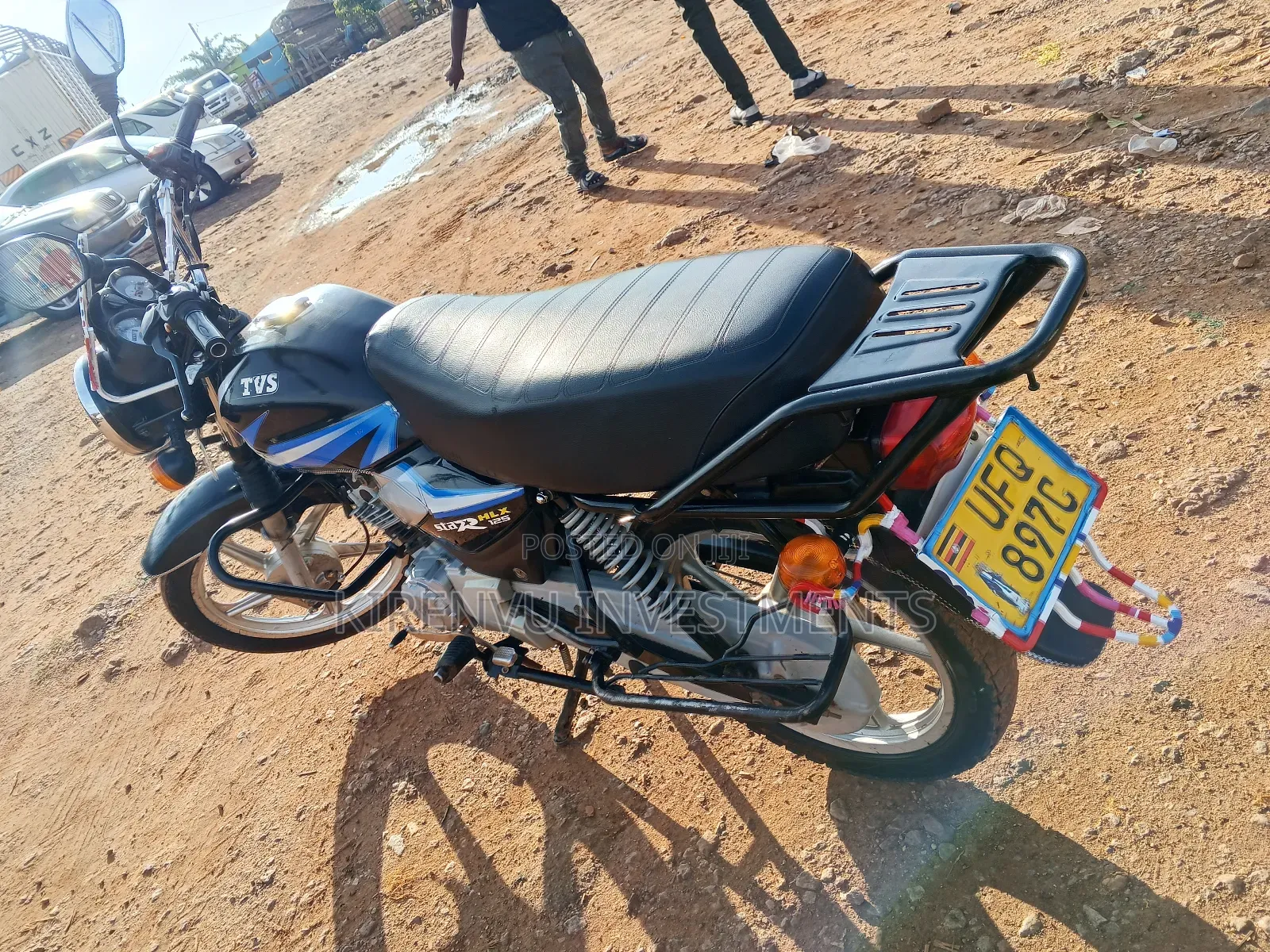 TVS HLX 125 2021 Red