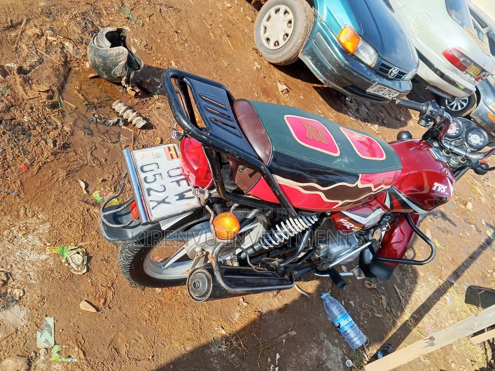 TVS HLX 125 2019 Red