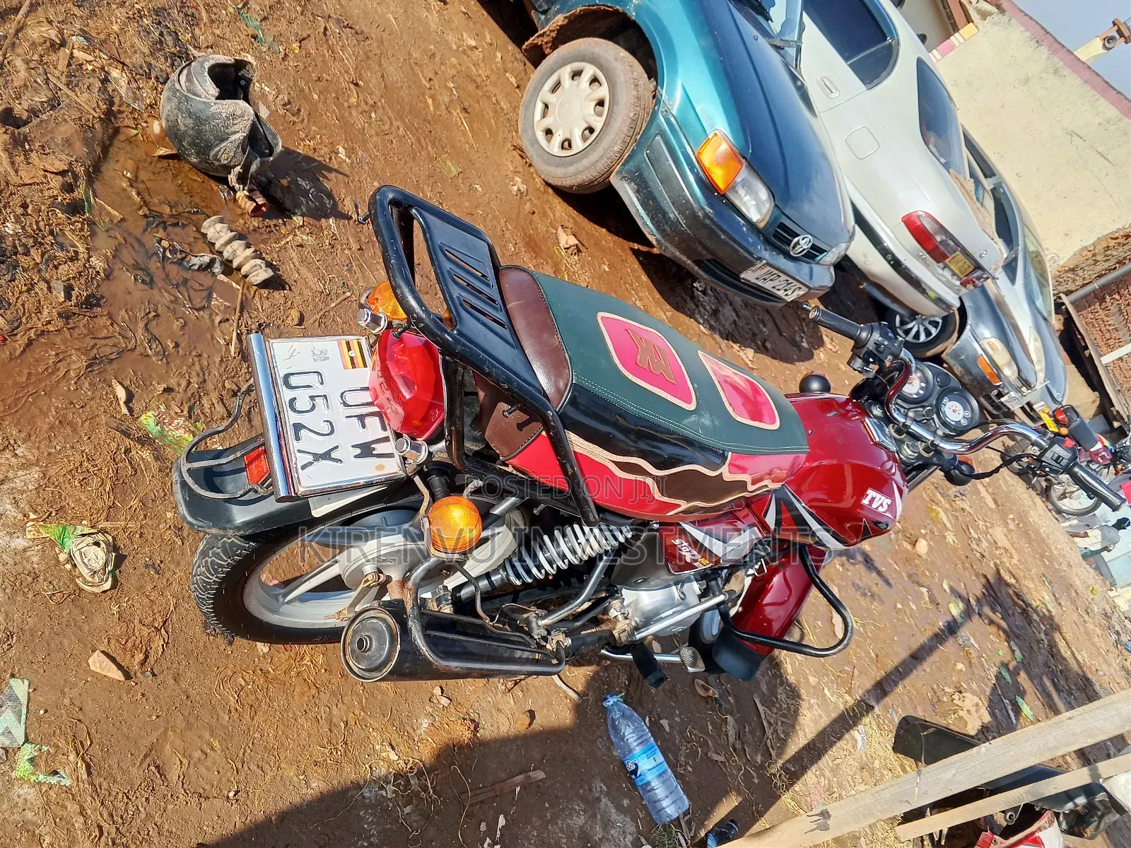 TVS HLX 125 2019 Red