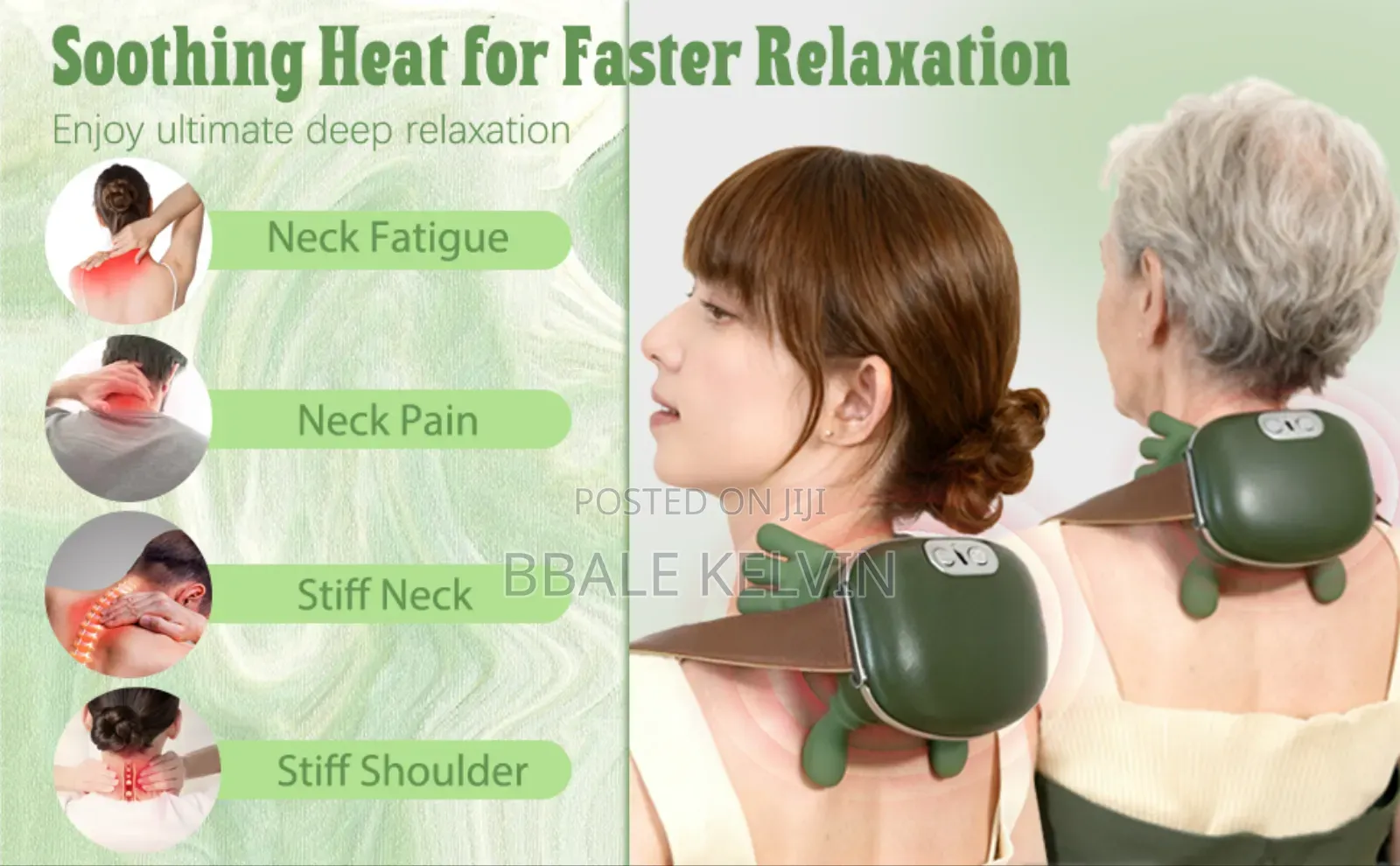 Real Hand Bionic Full Body Heated Massager, Neck and Back Massager