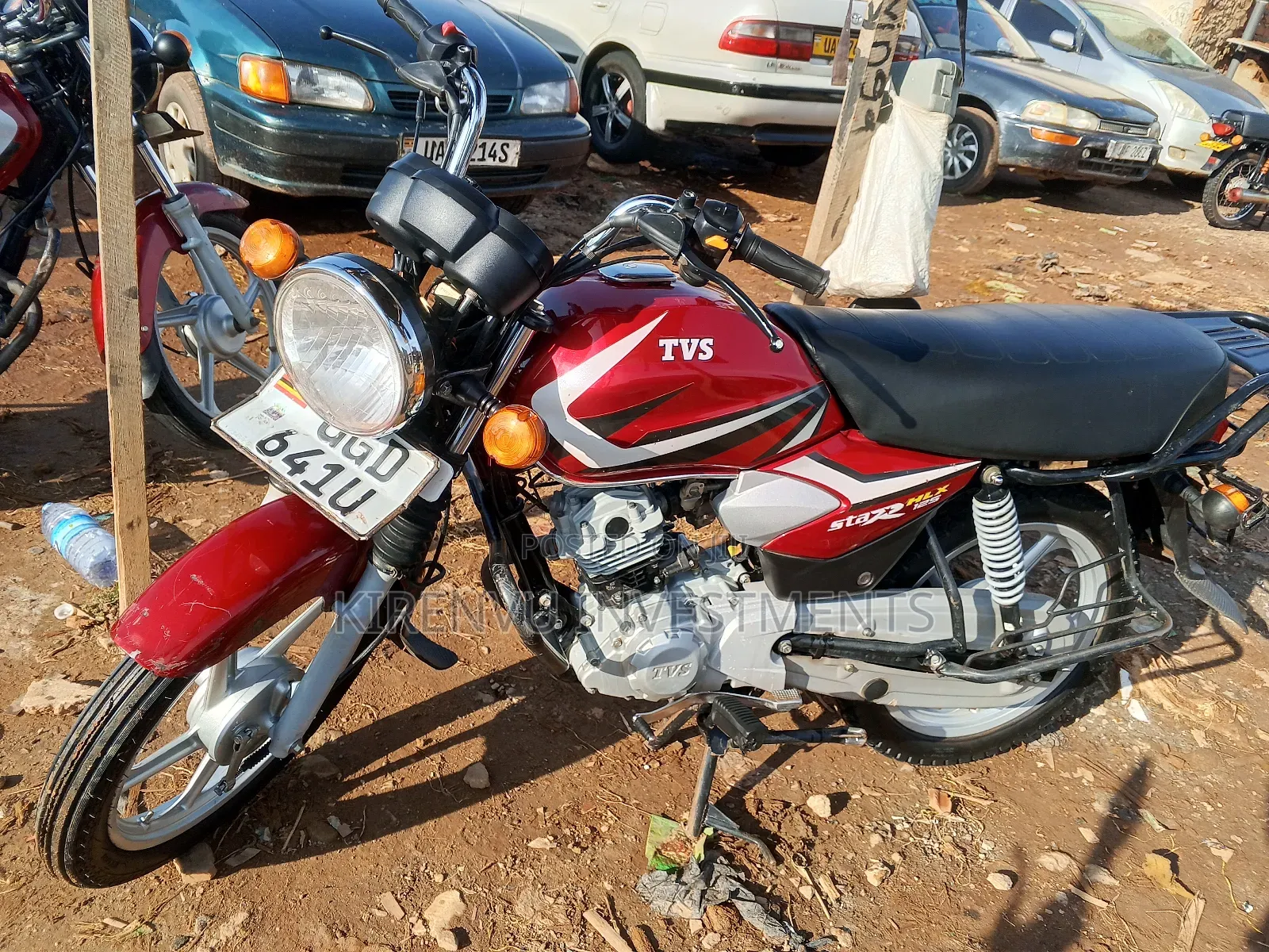 TVS HLX 125 2022 Red