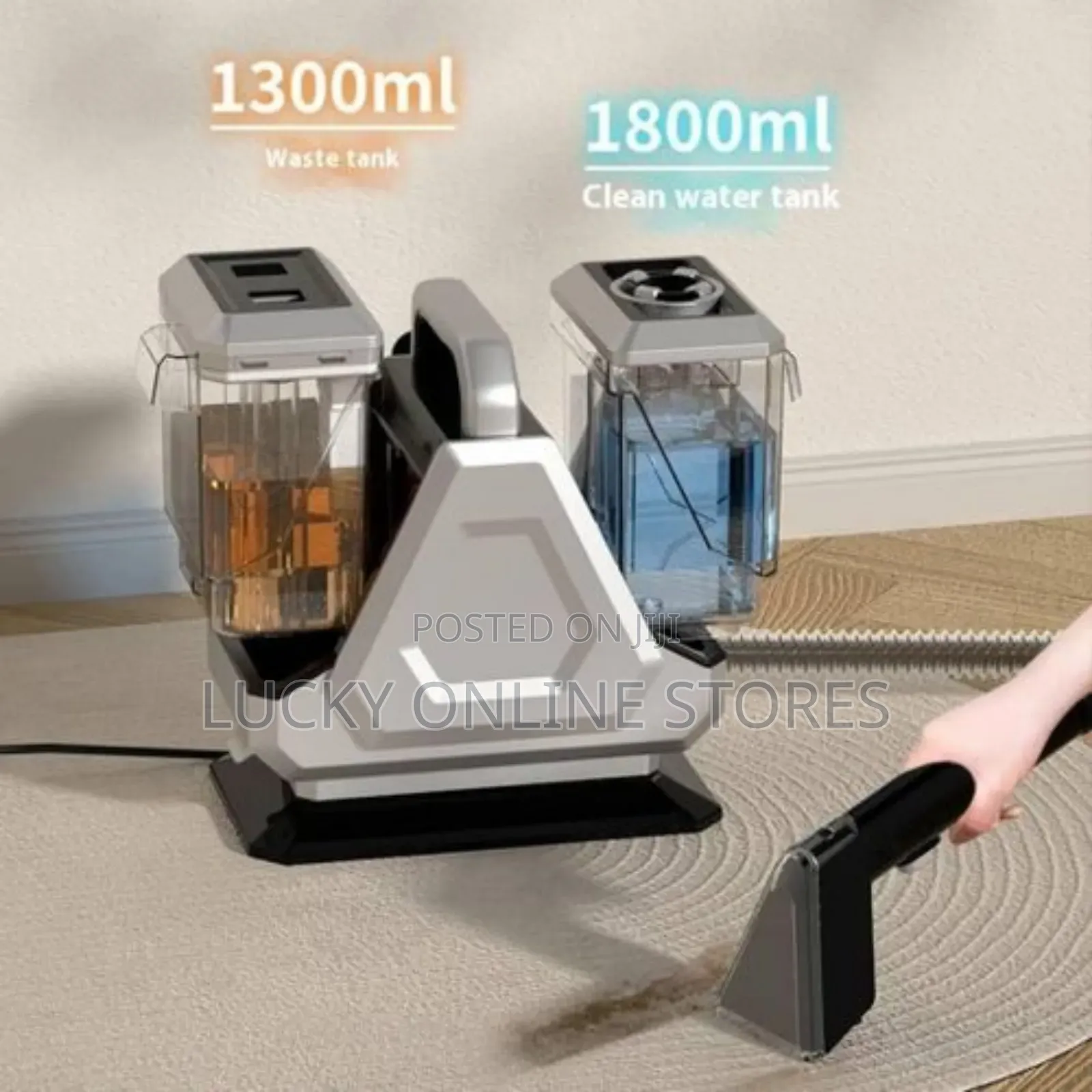 Powerful Wet and Dry Carpet Cleaner
