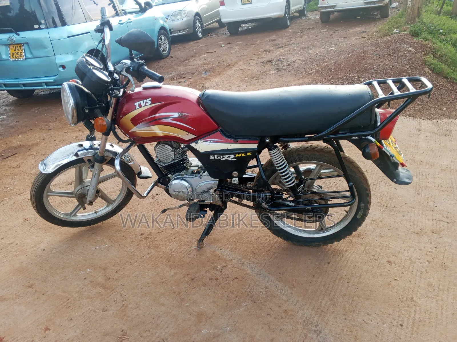 TVS XL 100 2019 Red