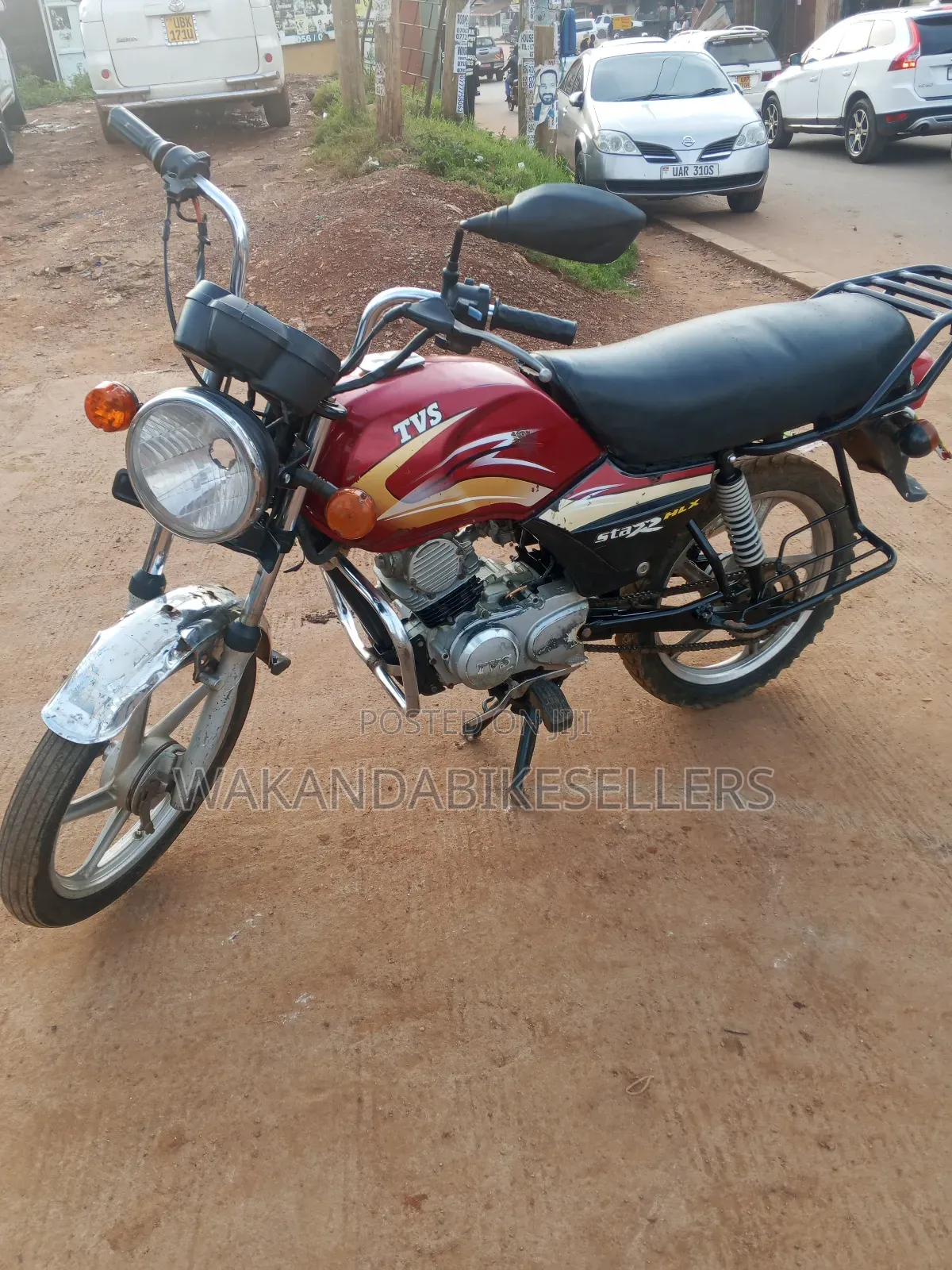 TVS XL 100 2019 Red