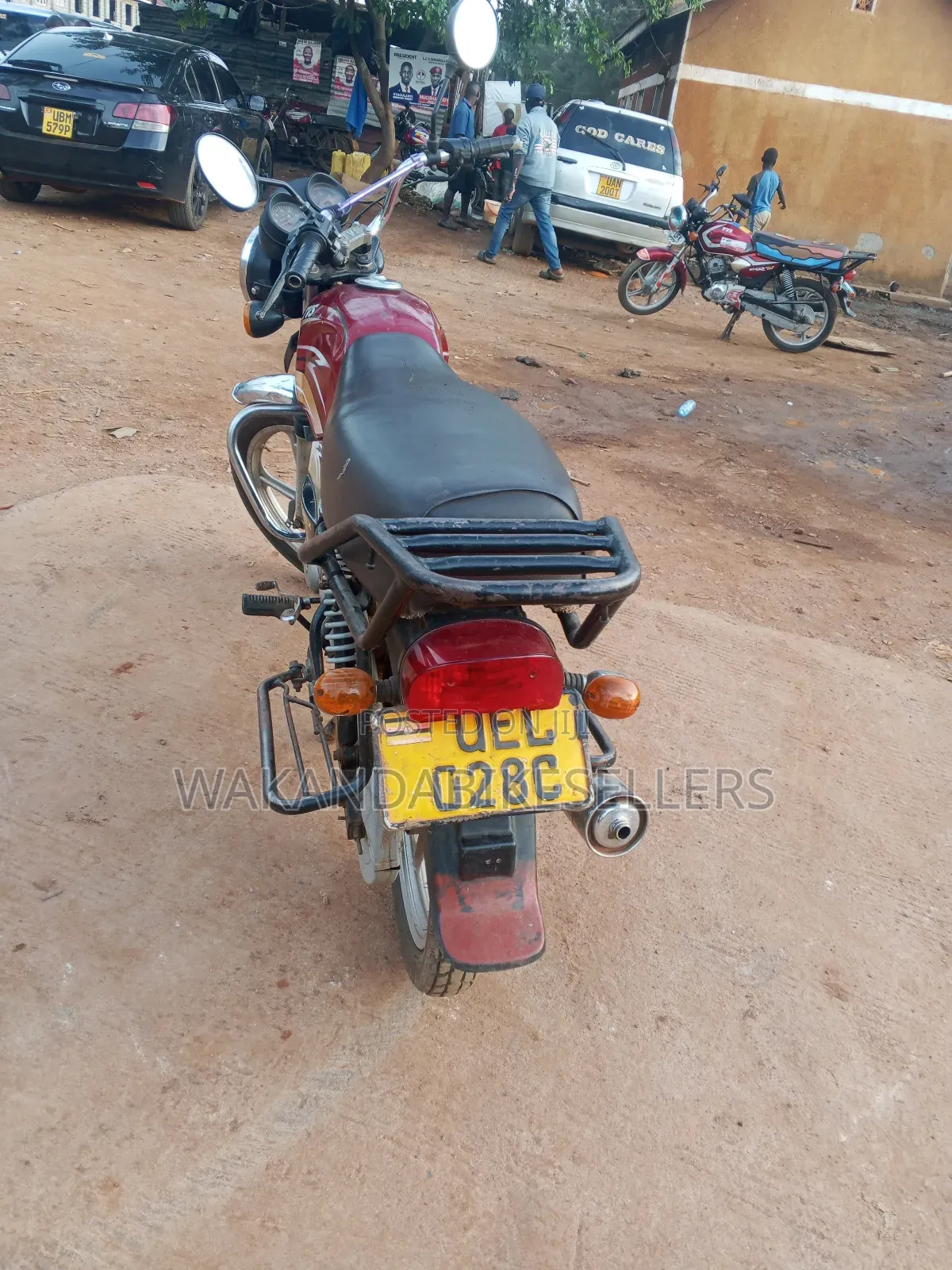 TVS XL 100 2019 Red