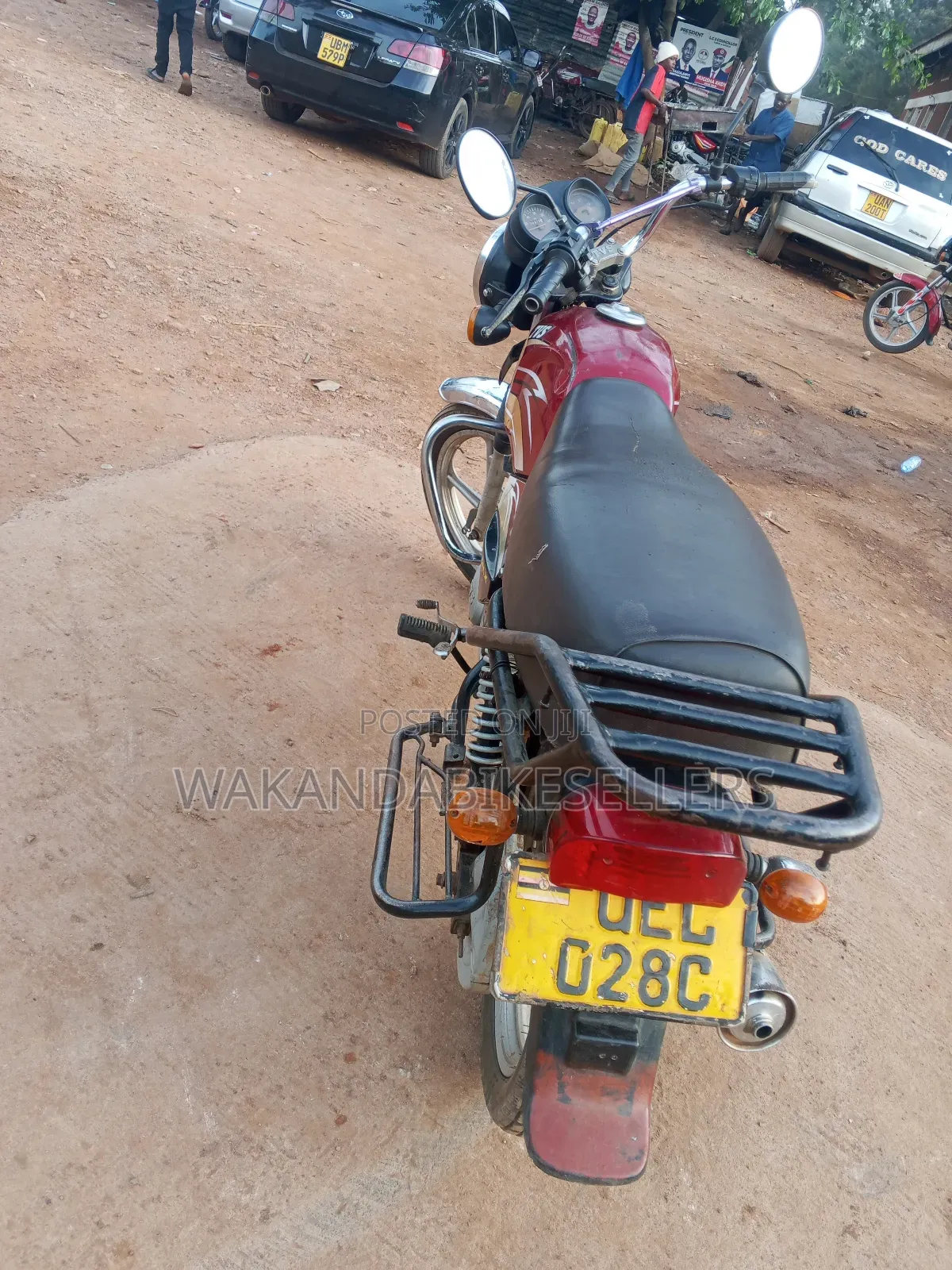 TVS XL 100 2019 Red