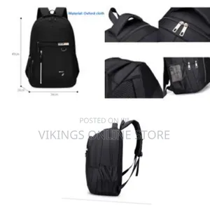 High-Capacity Fashion Backpack Laptop Bag Travelling Bag Oxford
