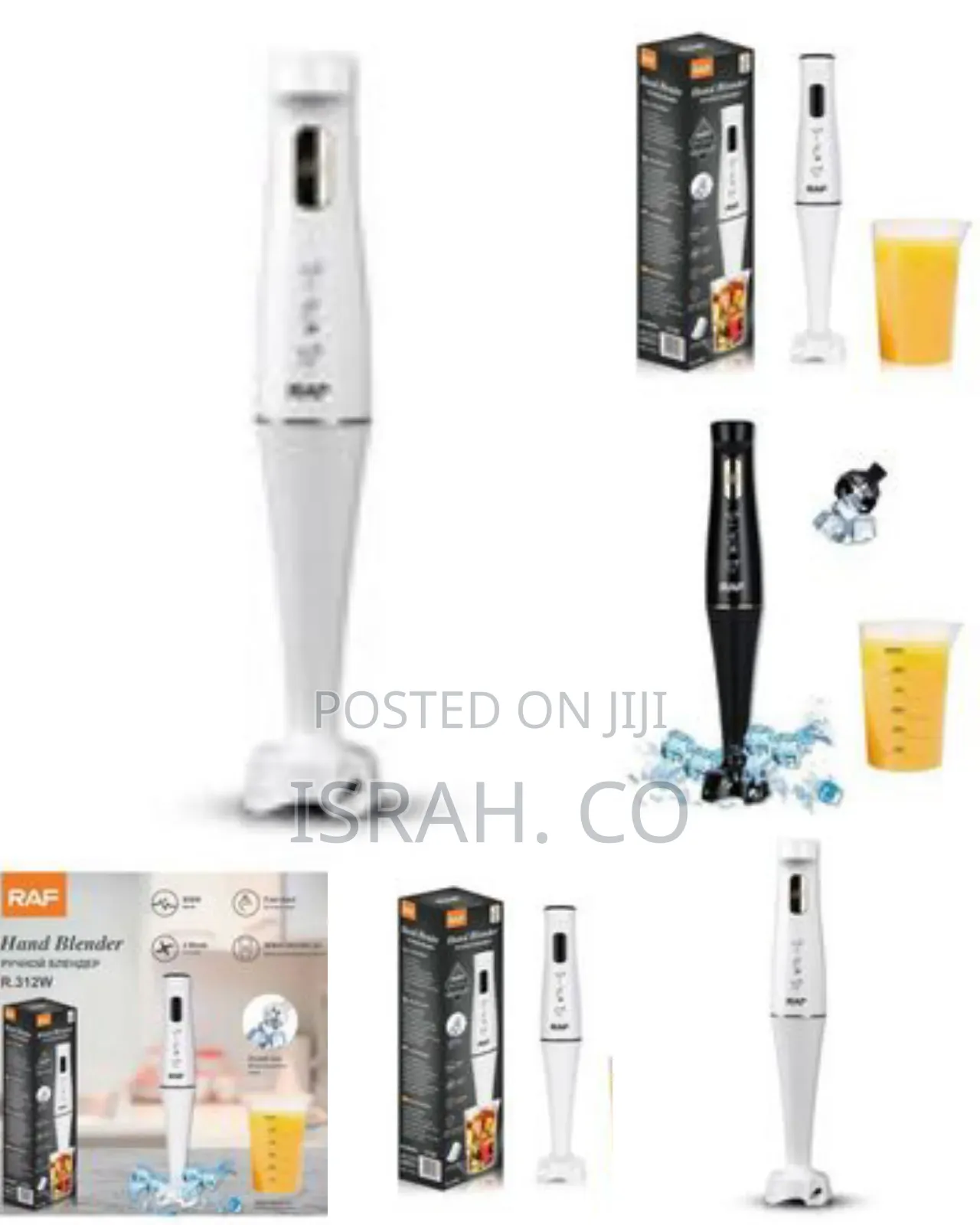 Raf Ergonomic Immersion Blender