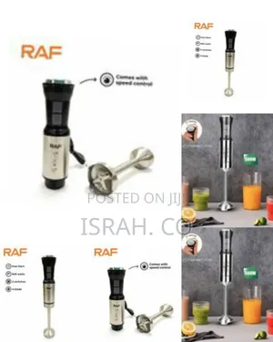 Raf Powerful Immersion Hand Blender With Variable Speeds - Multicolor