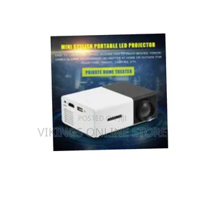 Mini Projector, Built-in Stereo Speaker Portable Multi-Media
