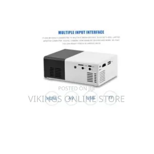 Mini Projector, Built-in Stereo Speaker Portable Multi-Media