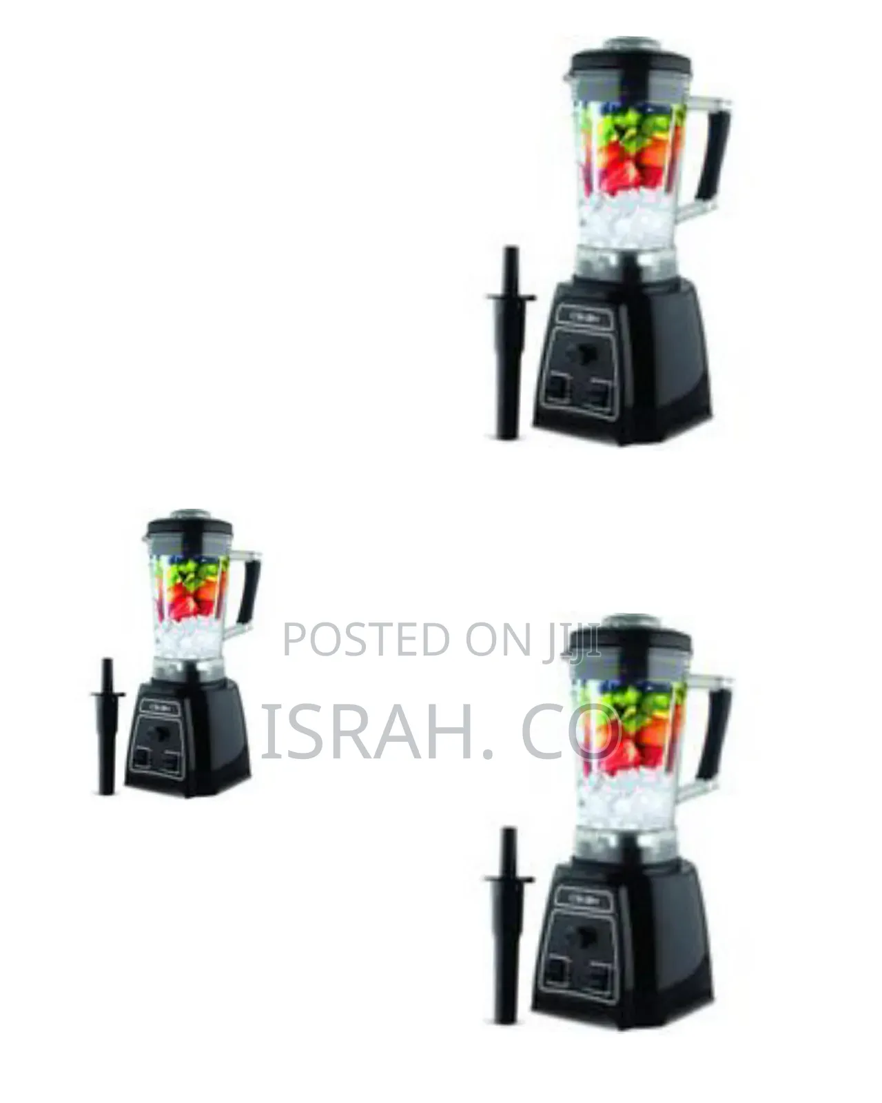 Clikon Powerful Countertop Blender With Durable Pitcher -