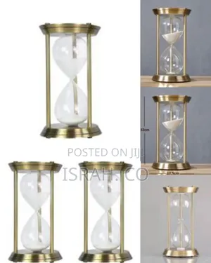 Elegant Vintage Brass Hourglass Sand Timer