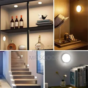4pcs Wireless Motion Sensor Led Light – Magnetic Smart Night Lamp