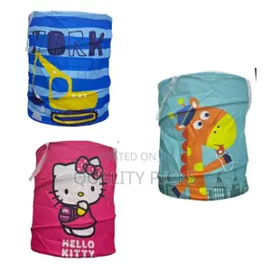 Collapsible Round Waterproof Laundry Hamper, Baby Laundry