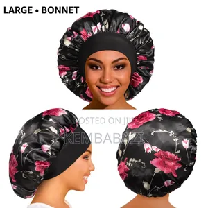 Apiece Satin Edge Wide Band Hair Bonnet