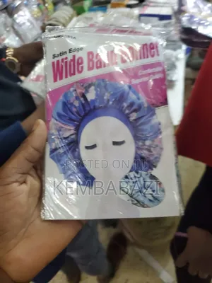 Apiece Satin Edge Wide Band Hair Bonnet