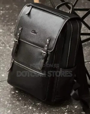 Cluci Men's Genuine Leather Backpack