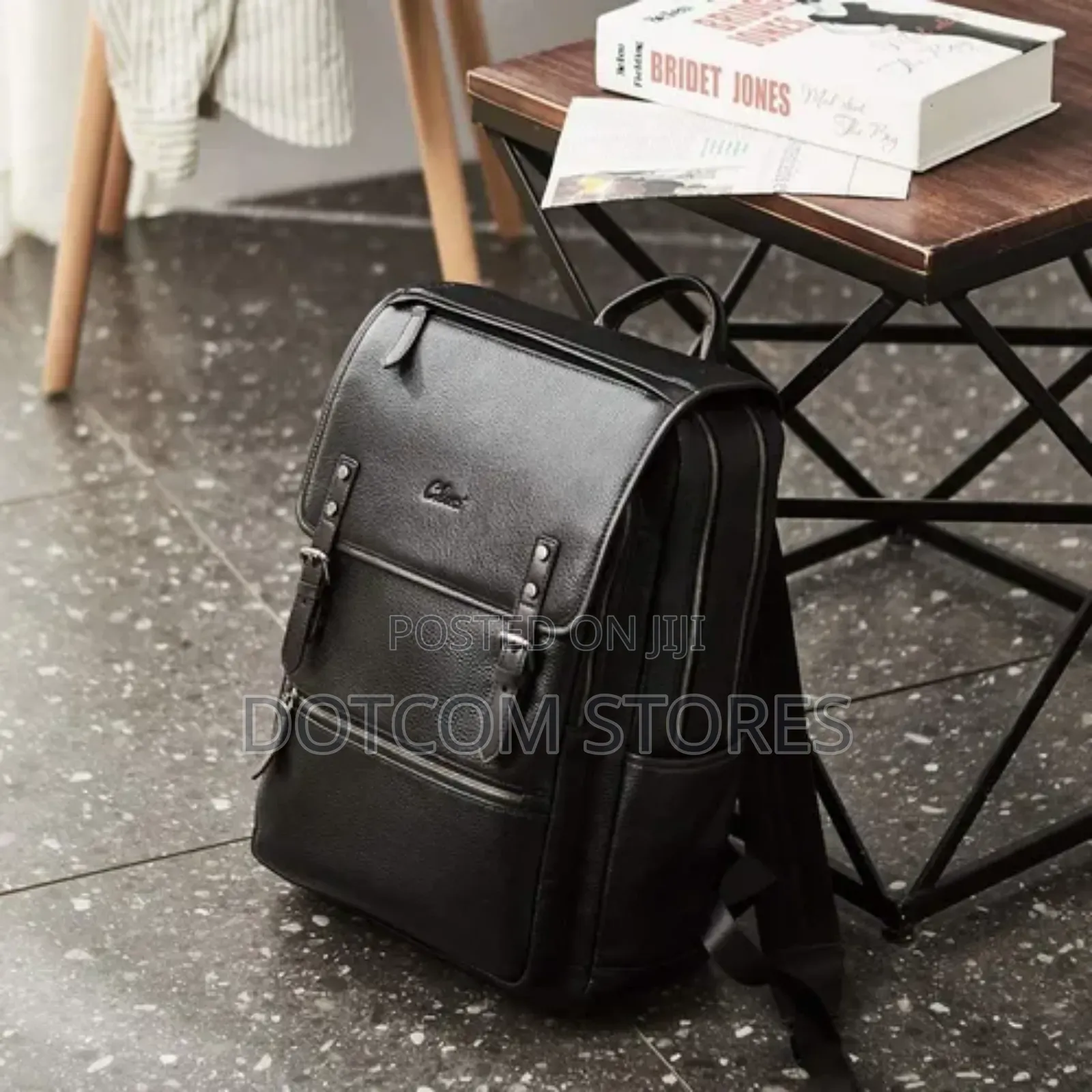 Cluci Men's Genuine Leather Backpack