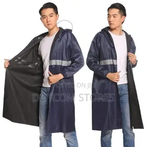 ZGH Navy Blue Raincoat,